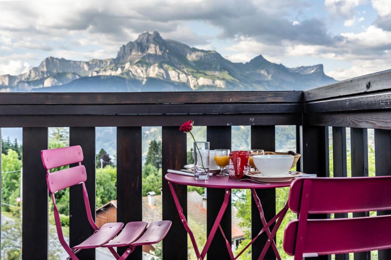 Garden & City Megeve - Combloux Aparthotel Bagian luar foto